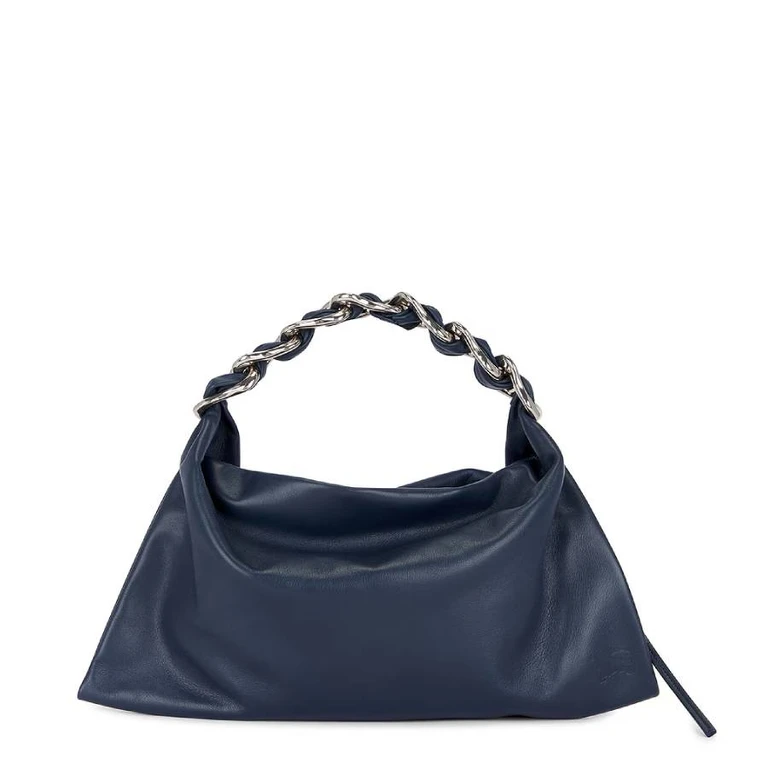 Burberry Small Swan Leather Shoulder Bag