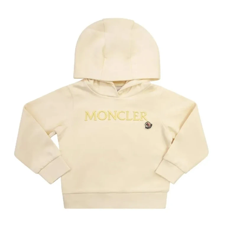 Moncler Embroidered Logo Cotton Sweater