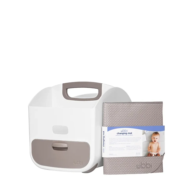 Ubbi Diaper Storage Caddy & Changing Mat