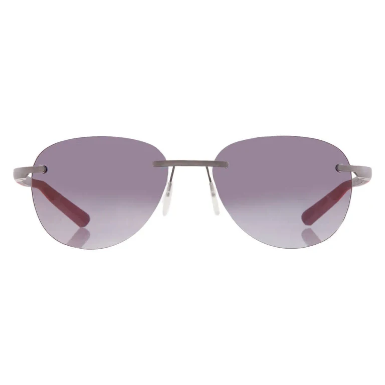 McLaren Grey gradient Oval Unisex Sunglasses MLMS-85S02 C01 55