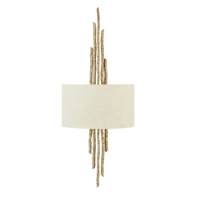 Champagne Gold LED Wall Sconce from the Spyre Collection