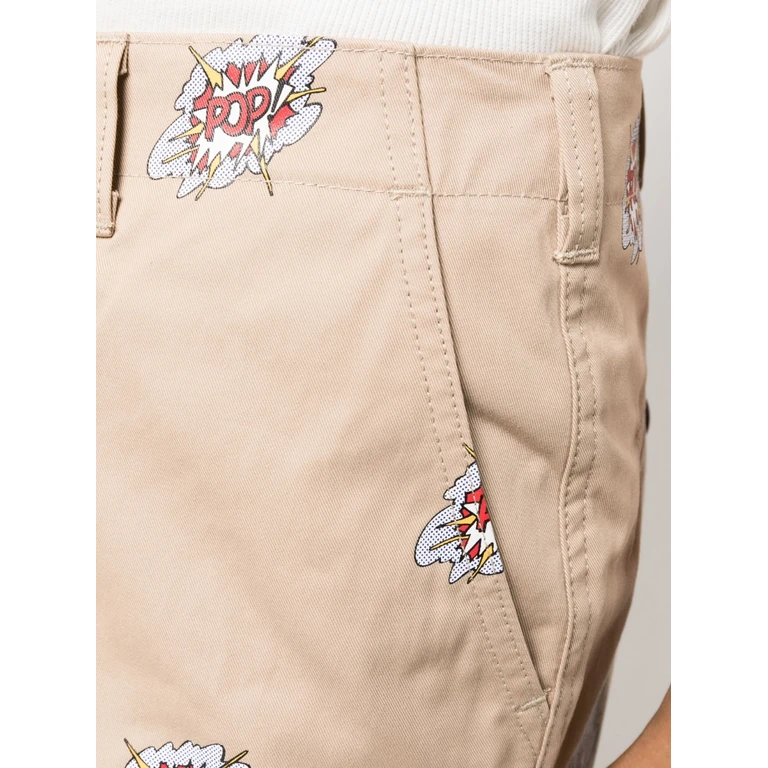 Junya Watanabe Trousers Beige Cotton - Men