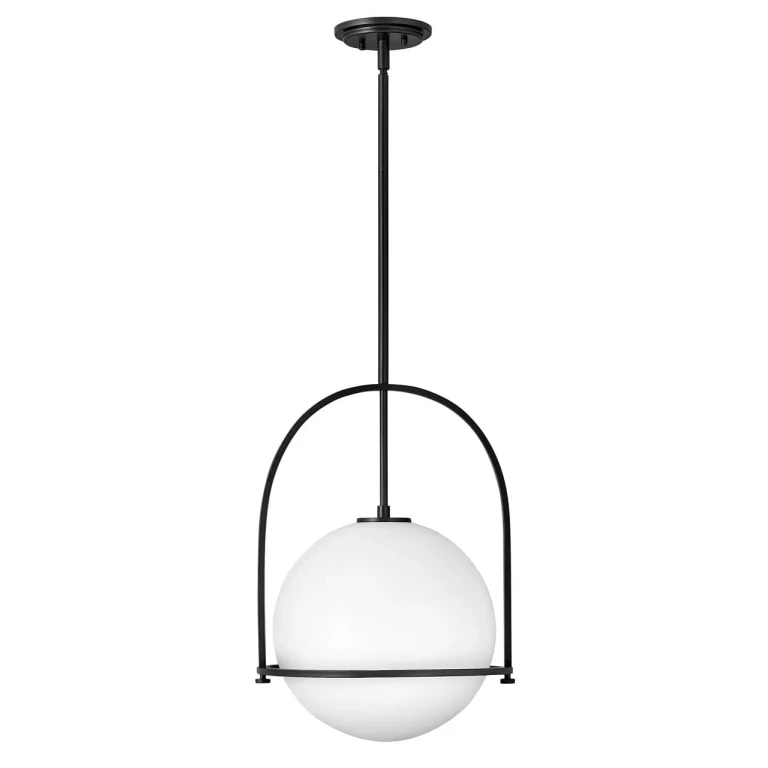 Black LED Pendant from the Somerset Collection