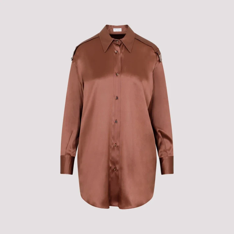 Chemise en soie Brunello Cucinelli