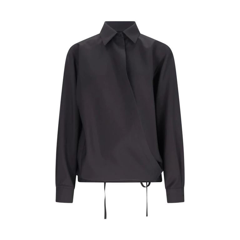 Valentino Shirts Black Silk - Women