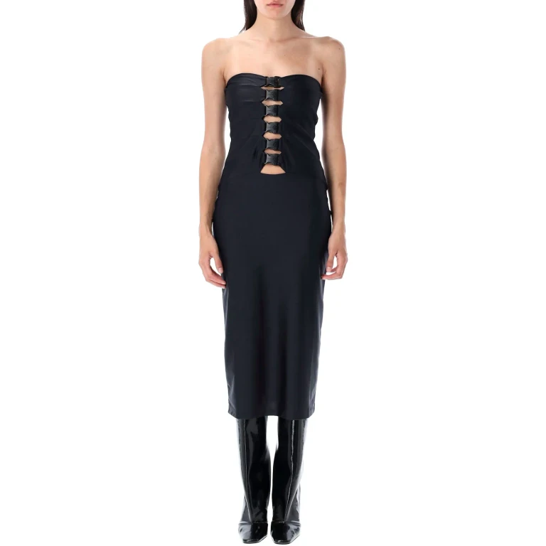 Coperni Multi Buckle Dress