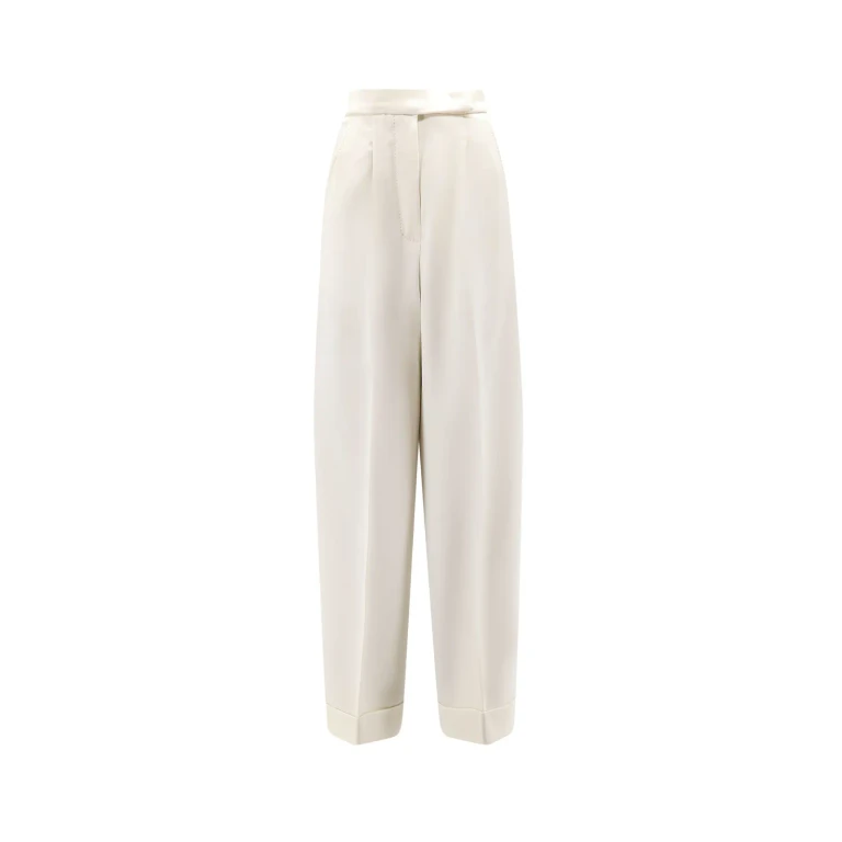 Max Mara Mxmrugiada Virgin Wool Trousers