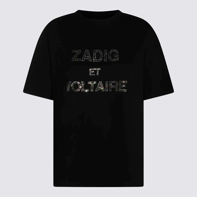 Zadig & Voltaire T-shirts and Polos Black _100 % Co - Women