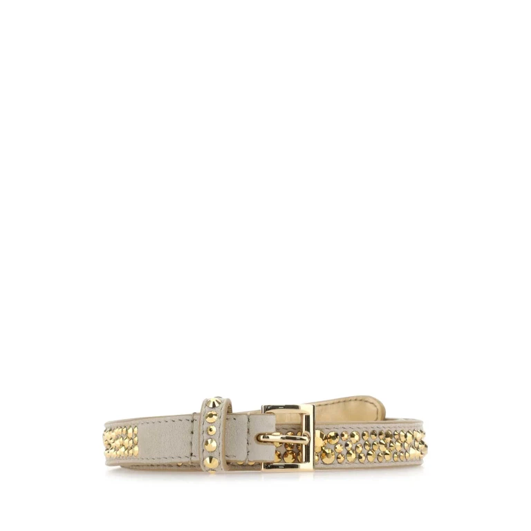 프라다 엠벨리시드 스웨이드 벨트