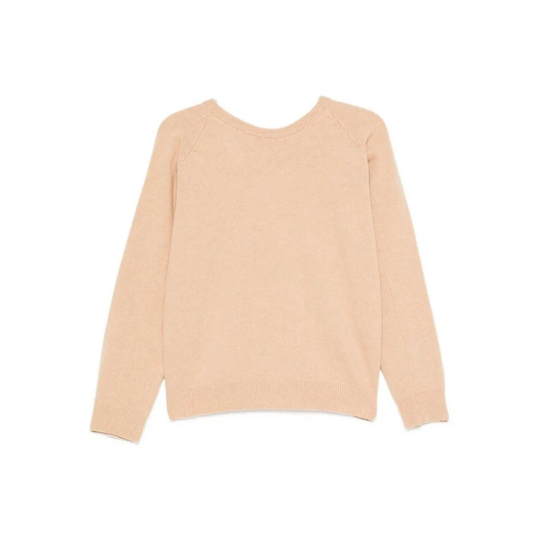 Maison Margiela Pull Col Rond - Camel