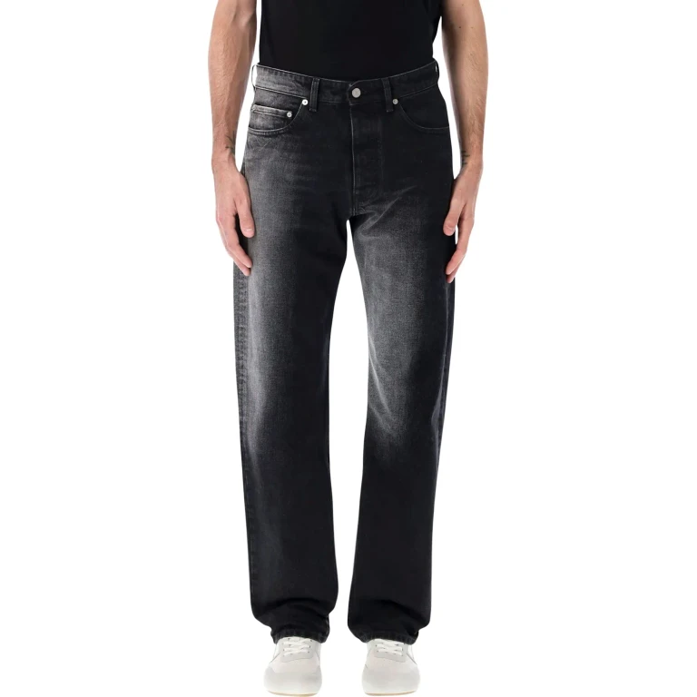 Mm6 Maison Margiela Faded Straight-leg Jeans