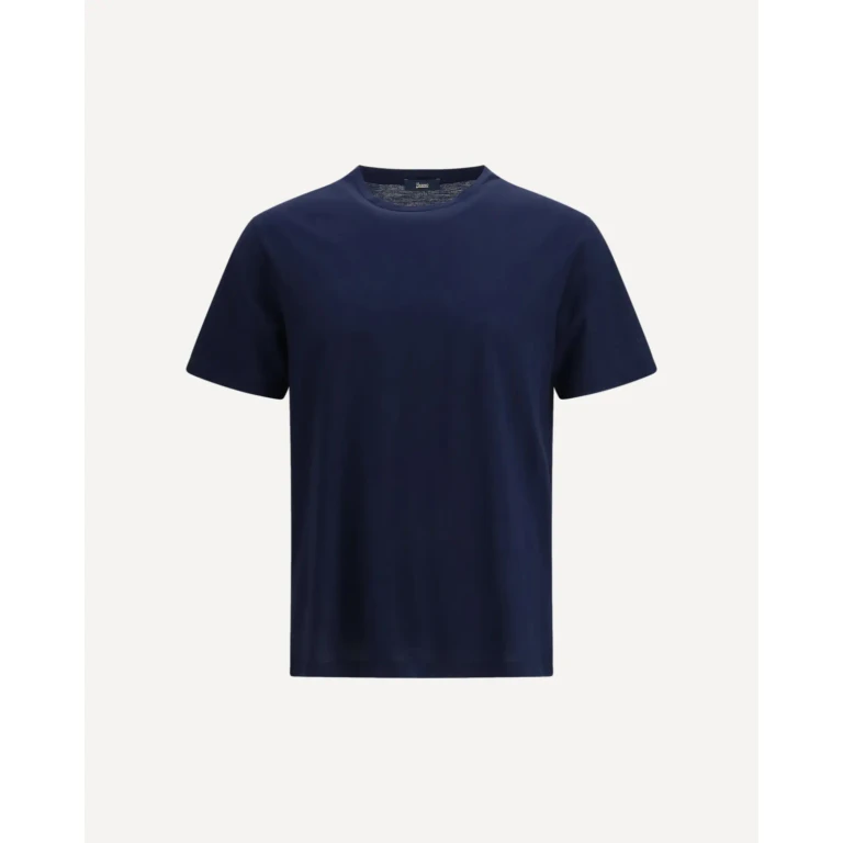 T-shirt Herno em jersey voile crêpe leve