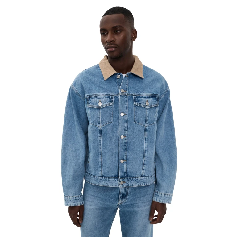 NN07 Roy Denim Jacket Vintage Blue XL