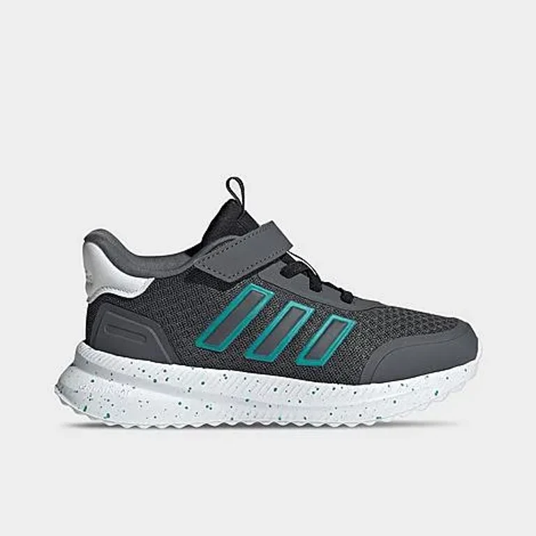 adidas Little Kids X_PLRPATH Casual Shoes in Grey Five/Pure Teal/Core Black Size: 10.5