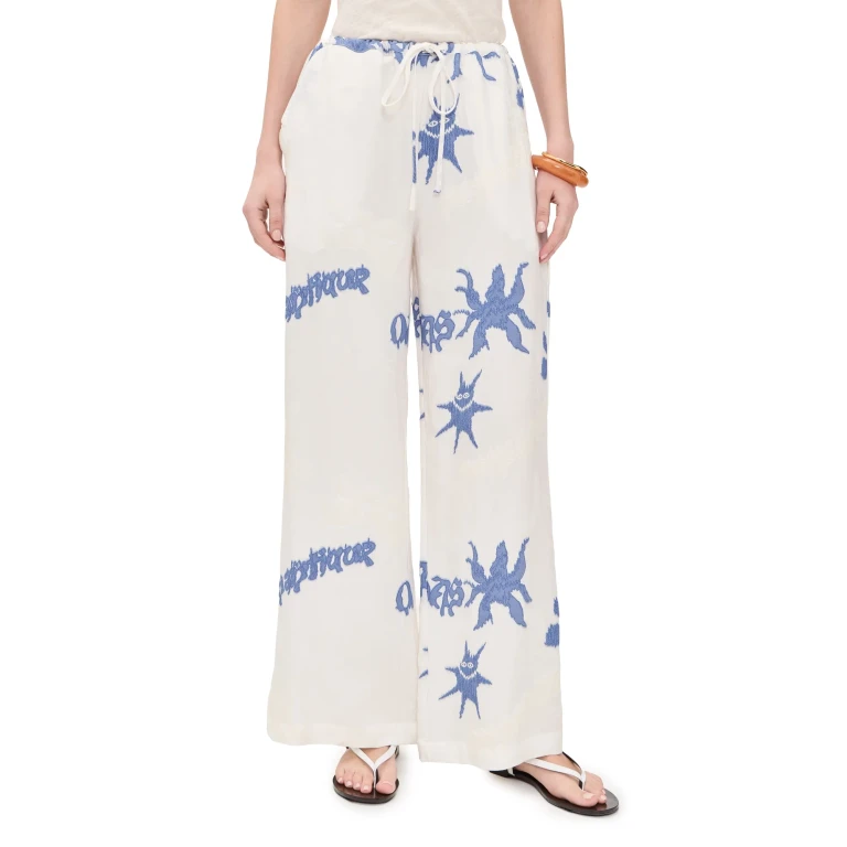 OAS Romantique Luma Trousers Blue S