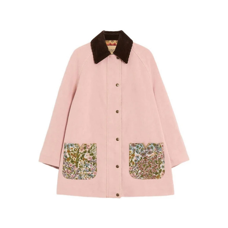 Valentino Garavani Veste En Jean - Rose (BDC8359Y9045)