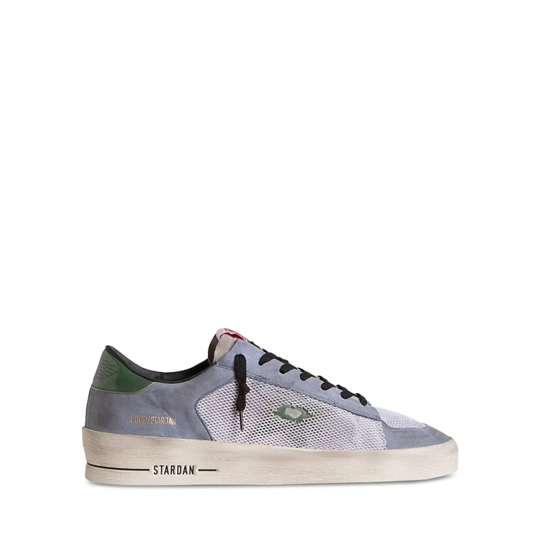 Golden Goose Men's Stardan Suede & Mesh Low Top Sneakers