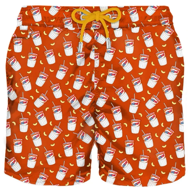 MC2 Saint Barth Lighting Micro Fantasy Estathé Print Swim Shorts Special Edition