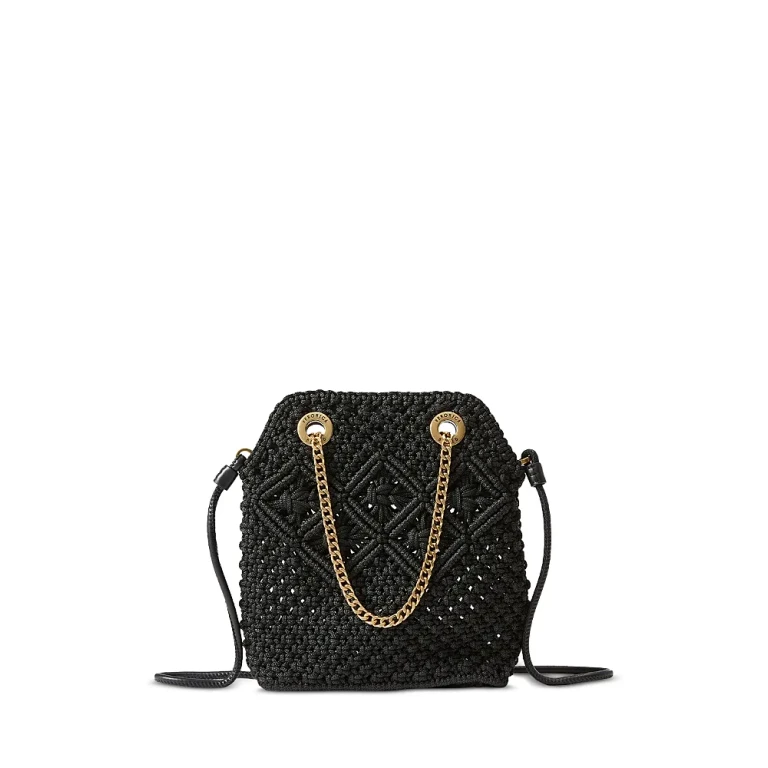 Veronica Beard Macrame Slouch Crossbody Bag
