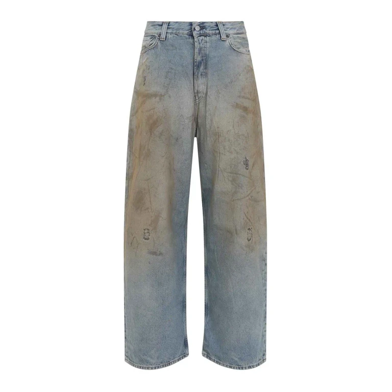 Acne Studios Jean Bootcut - Foncé Délavé