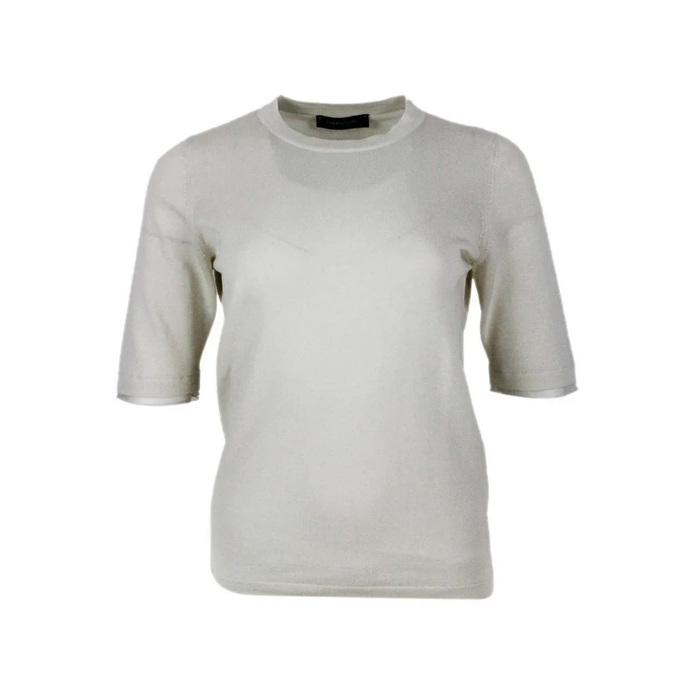 Fabiana Filippi Pull Col Rond - Crème