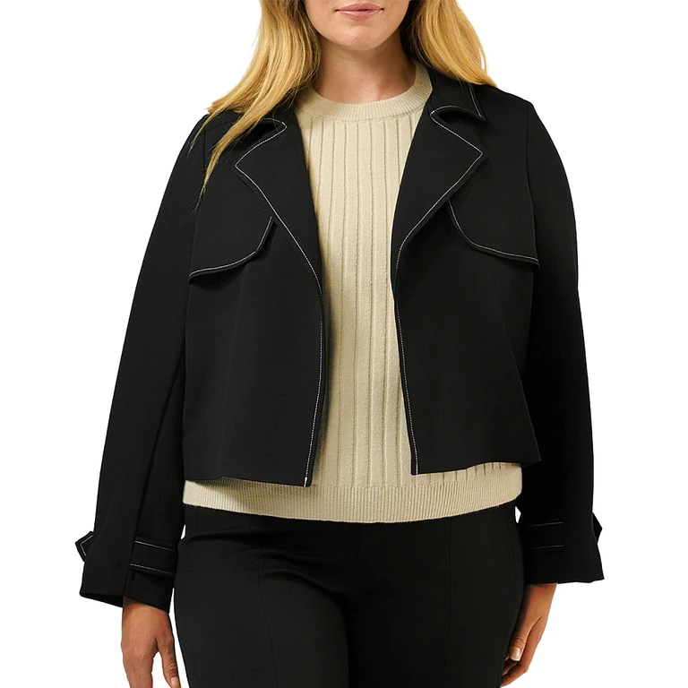 Estelle Plus Jude Cropped Jacket