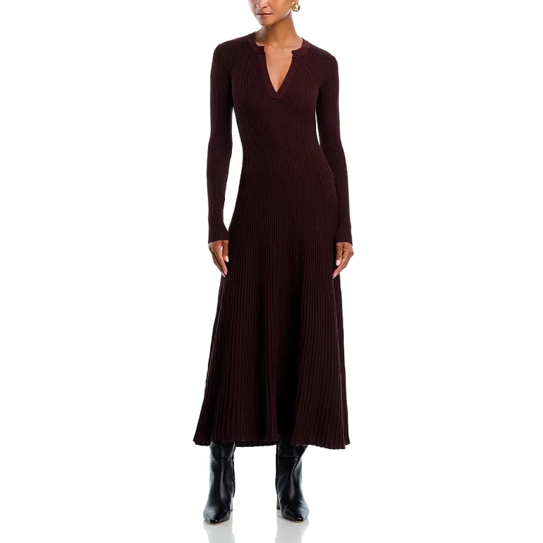 Bardot Hattie Knit Midi Dress