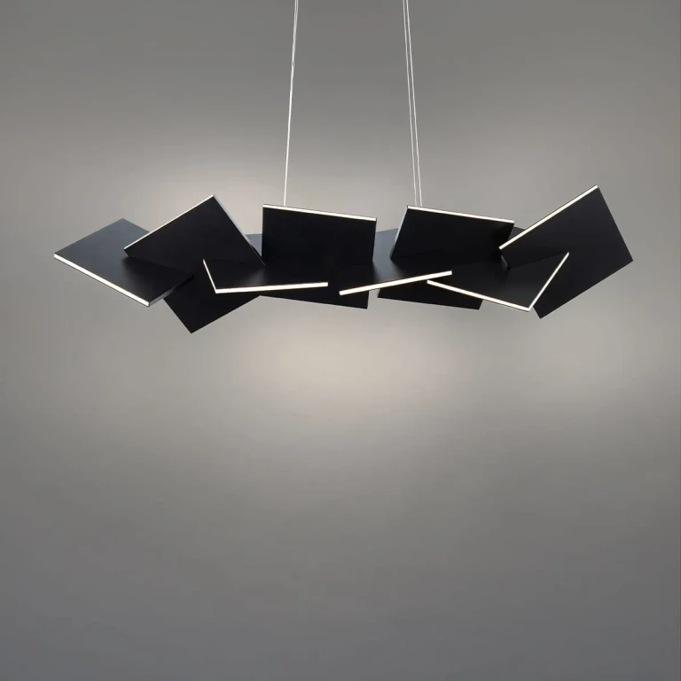 Modern Forms Konstrukt Pendant Light in Black