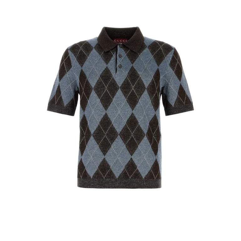 Gucci Embroidered Polo Shirt