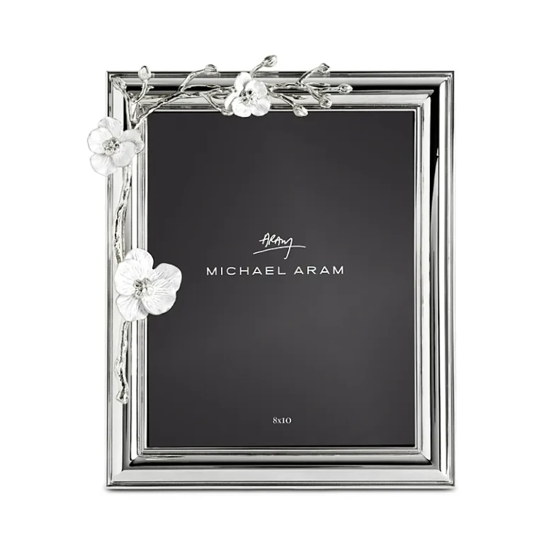 Michael Aram Silver Orchid Frame, 8 x 10
