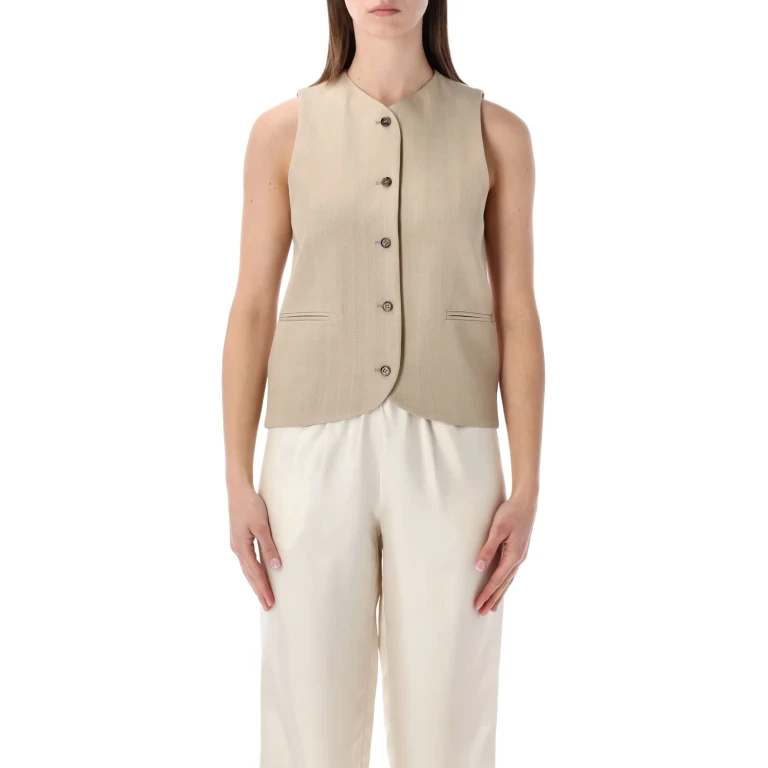 LOU LOU STUDIO Waistcoat Woman color Pink (PACOLIGHTPINK)
