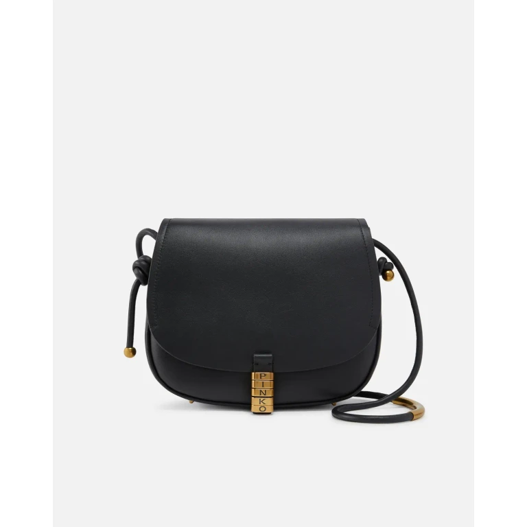 Pinko - Grand sac à bandoulière en cuir noué