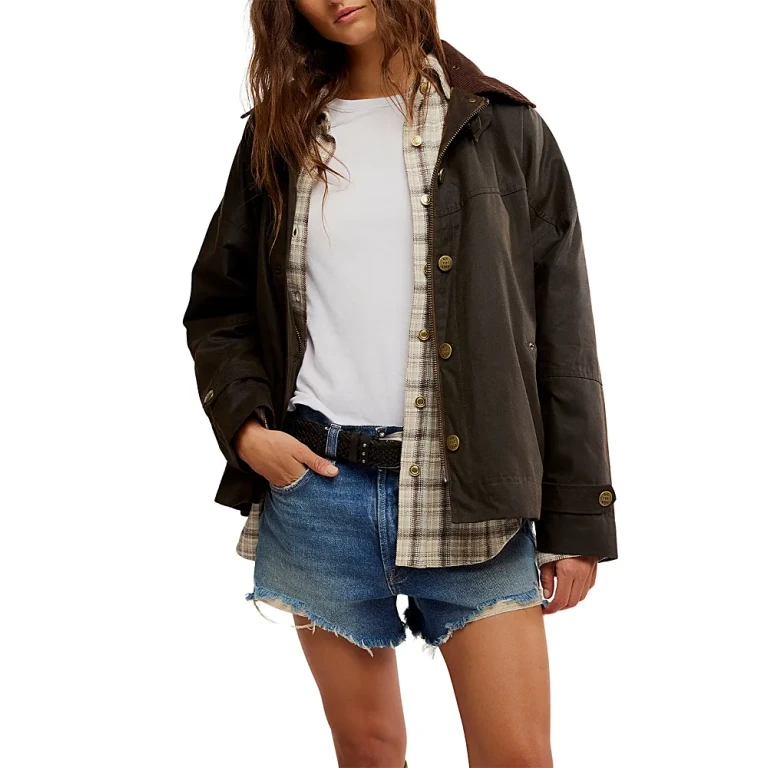 Free People Cori Waxed Jacket