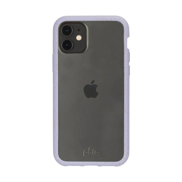 Clear iPhone 11 Case with Lavender Ridge