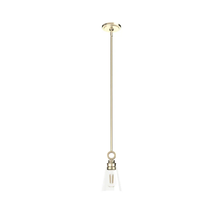 Alturas Gold One Light Pendant from the Klein Collection
