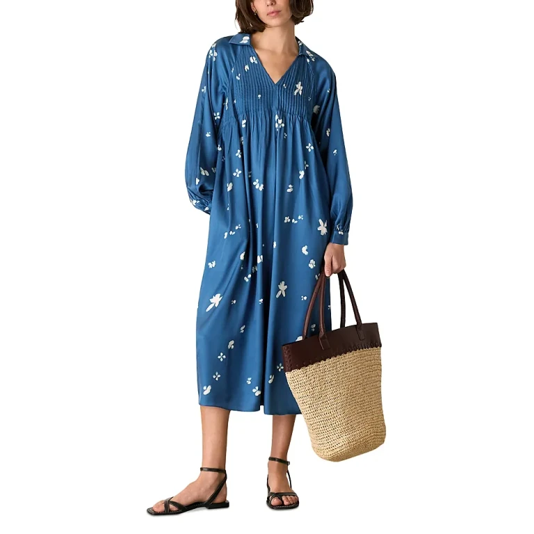 Whistles Sun Bleached Floral Dress