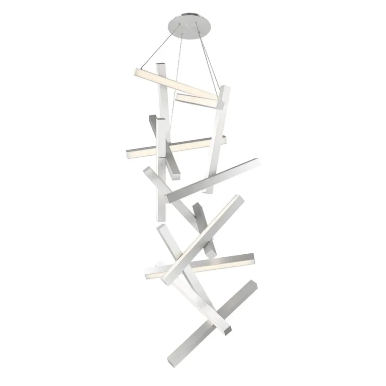 Modern Forms Chaos 15-Light 28" in Brushed Aluminum
