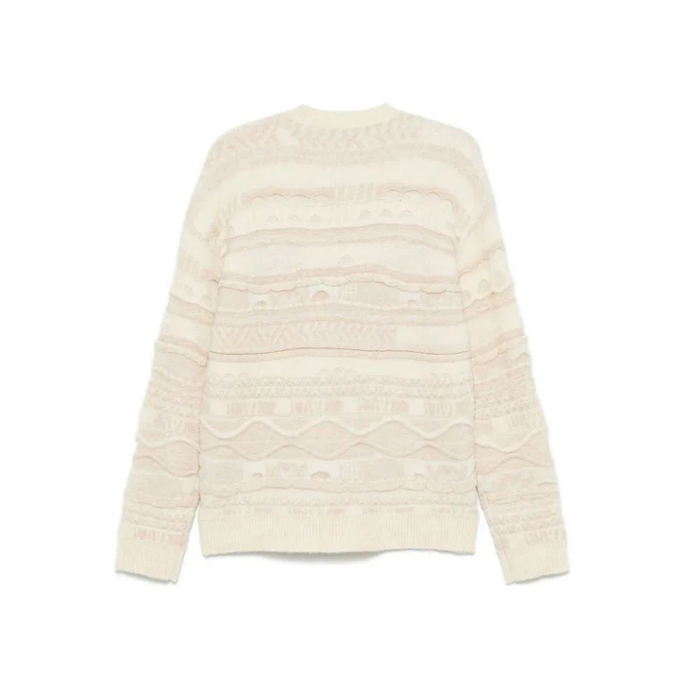 Laneus Pull Col Rond - Blanc