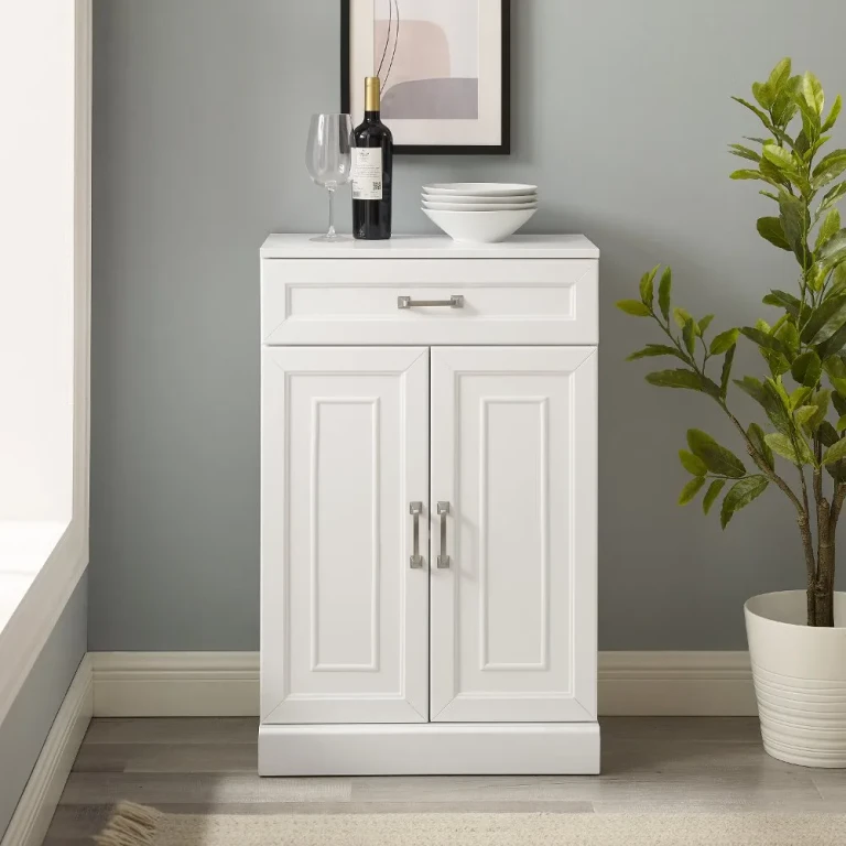 Armoire de rangement Stanton blanche