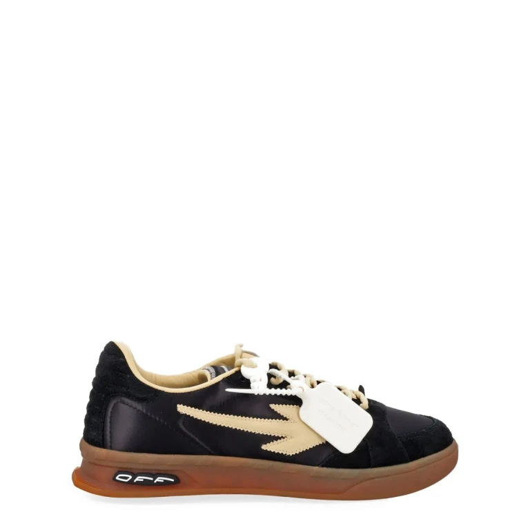 Off-White End of Play Suede and Nylon Sneakers (M2ALS6F002100A)