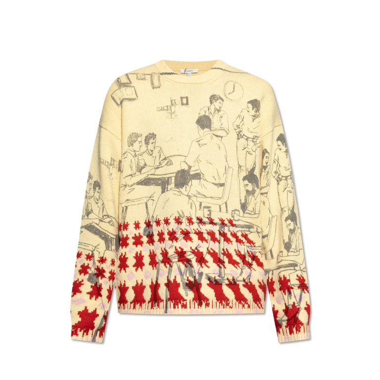 JW ANDERSON Sweater Men color Butter (KW1439YN0373215)