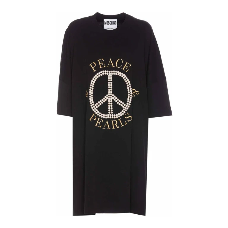 Abito al ginocchio Moschino - Nero
