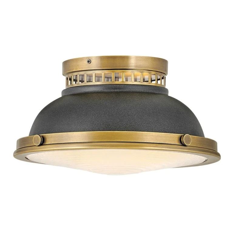 Heritage Brass LED Foyer Pendant from the Emery Collection