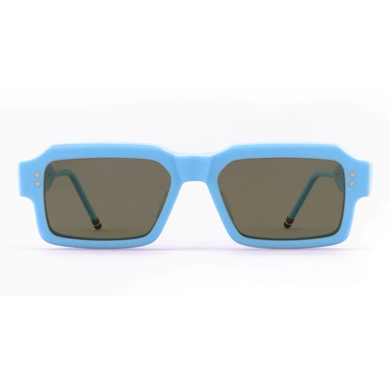 Thom Browne Rectangular - Light Blue Sunglasses