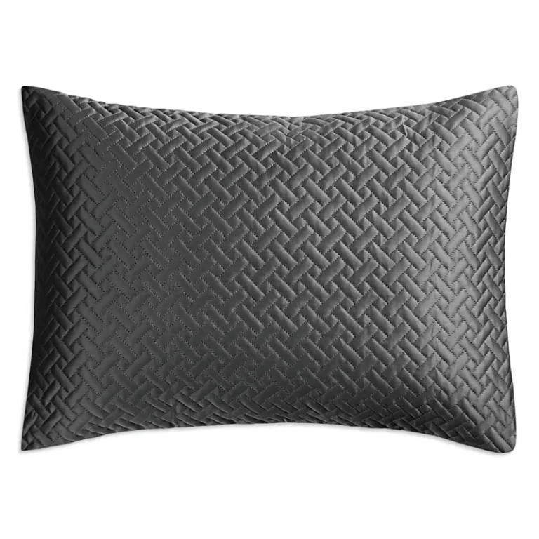 Matouk Basketweave Quilted Boudoir Sham