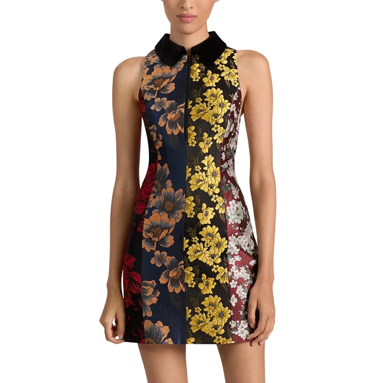 Alice and Olivia Velia Sleeveless Mini Dress
