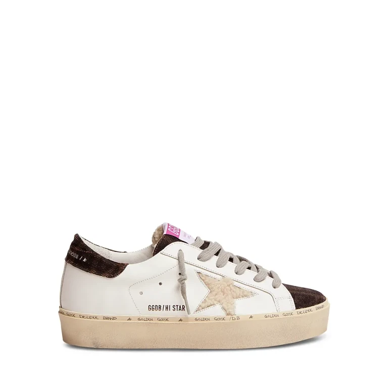 Golden Goose Women's Hi Star Platform Low Top Sneakers