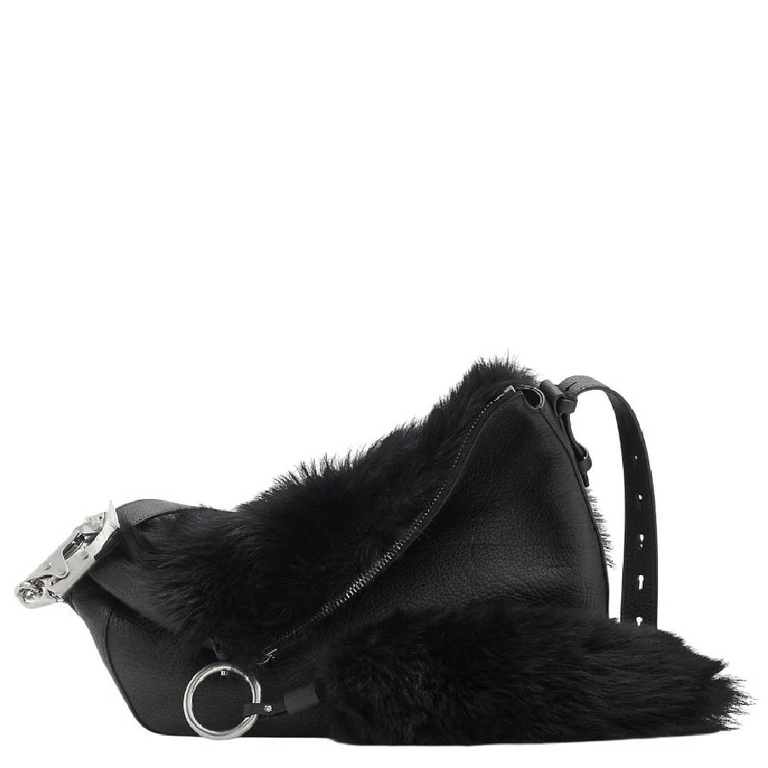 Burberry Knight Leather Shoulder Bag