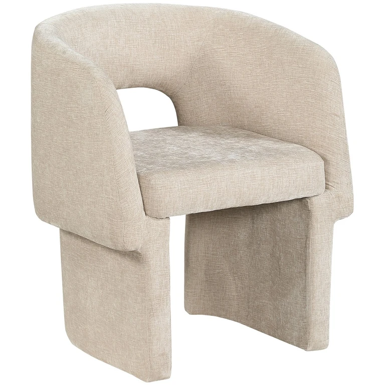 Emmet Beige Upholstered Dining Chair