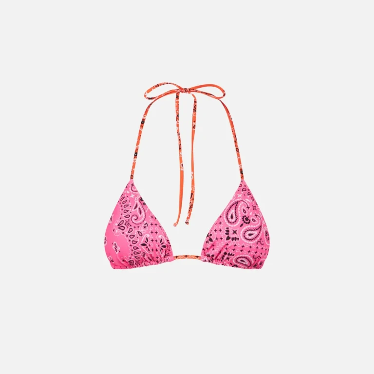 MC2 Saint Barth Leah Bandana Triangle Bikini Top